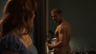 Eleanor Tomlinson nude, Jessica De Gouw nude. The Couple Next Door | Season 01 | Sex Scenes (2023)
