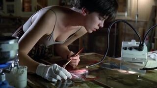 Kate Beckinsale topless. Uncovered (1994) Hollywood Celebrity Naked Scene