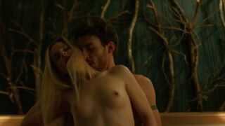 Russian Adult Thriller with actresses: Angelina Pahomova naked, Polina Davydova topless | Darkness Reflection (2024)