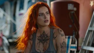 Bella Thorne nude - Rumble Through the Dark (2023)