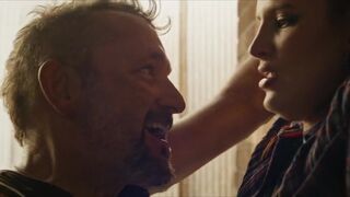 Bella Thorne nude - Rumble Through the Dark (2023)