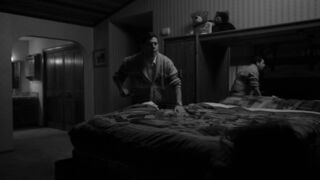 Jessica Sonneborn, Kristina Page - Never Open the Door (2014) Sexy Scene