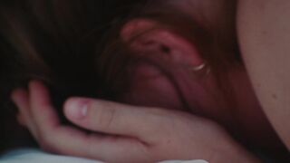 A scene of a baby being born | Hafsia Herzi topless - The Rapture (2023)