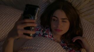 Lily Collins - Emily in Paris s01e01-10 (2020) celeb topless boobs scene
