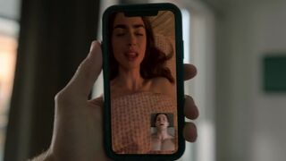 Lily Collins - Emily in Paris s01e01-10 (2020) celeb topless boobs scene