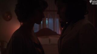 Michela De Rossi naked etc. in a hot sexy lesby scenes - While the Men are Away s01e01-03 (2023)