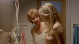 Trine Dyrholm naked. Spring Tide (1990)