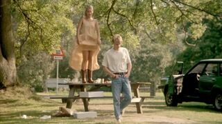 Trine Dyrholm naked. Spring Tide (1990)