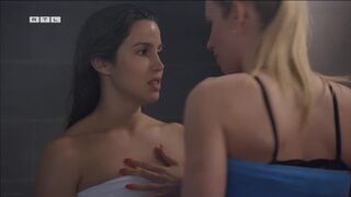 Lesby kiss scene Alexandra Fonsatti sexy, Laura Egger hot - Alles was zählt e4222 (2023)