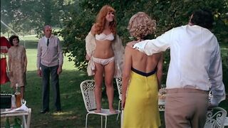 Cécile Vassort naked. The Invitation (1973) Vintage Nudity Scene