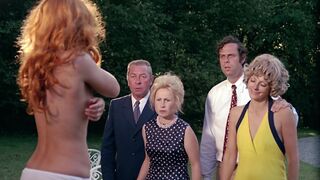 Cécile Vassort naked. The Invitation (1973) Vintage Nudity Scene