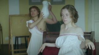 Tanya Lialina topless, Darya Ursulyak, Evgeniya Kregzhde topless - I can't be without you (2024) Season 01 nudity scene