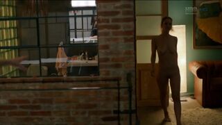 Jana Kolesarova topless. Lesby Scene. Az po usi (2014). Nudity TV Show Scene - s01e01