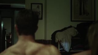 Priscilla de Laforcade topless. L'intruse (2012) sexy scene