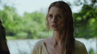 Sarah Beck Mather topless. World Without End (2012) s01e04