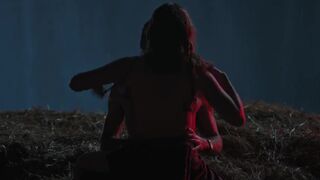 Rose Williams, Famke Janssen - Locked In (2023) sexy scenes