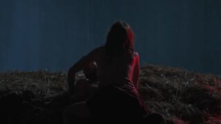 Rose Williams, Famke Janssen - Locked In (2023) sexy scenes