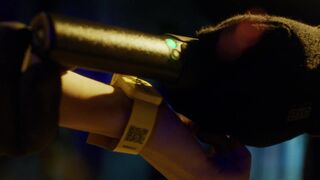 Sofia Carson sexy kiss scene - Songbird (2020)