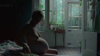 Pregnant, Lactation and Nudity Scenes | Jodie Comer topless - The End We Start From (2023)