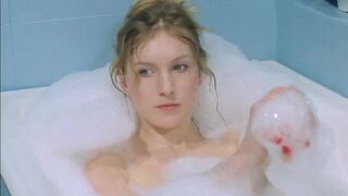 Susann Thiede naked, Angelika Waller nude. Polizeiruf 110 (1987) Classic TV Show. Bathtub Naked Scene