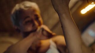 Peri Baumeister hot - The Signal (2024) sexy sex TV movie scene