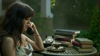 Jenna Ortega sexy, Gideon Adlon hot ⭐ Miller's Girl (2024)