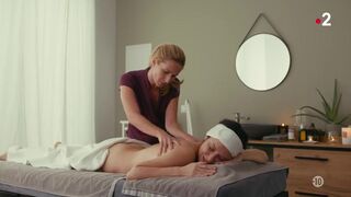 Géraldine Pailhas topless. Les malvenus (2024). French Movie | Sexy Scenes
