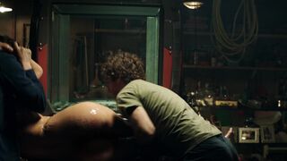 Alice Eve - Replicas (2018) Nude Scene from the movie