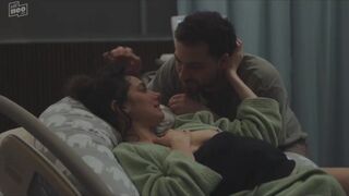 Sylvana Seddig nude ⭐ PUSH s01e02 (2024) childbirth scene