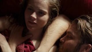 Sex Scenes Anita Briem topless, Hera Hilmar topless - A Letter from Helga (2022)