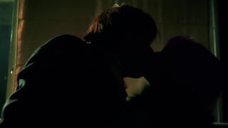 Rebecca Ferguson - Cold Night (2020) celeb topless boobs scene