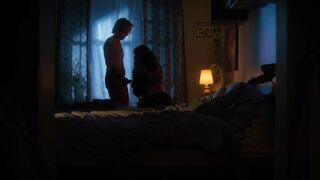 Gwyneth McFall-Gorman hot - A Night With Lucas and Silvia (2022) Male Nude and Fake Dick Scene