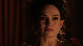 Lily James nude ⭐ Rebecca (2020)