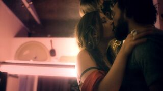 Katharine Isabelle, April Mullen, Stephannie Hawkins – 88 (2015) Topless Movie Scene