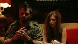 Katharine Isabelle, April Mullen, Stephannie Hawkins – 88 (2015) Topless Movie Scene
