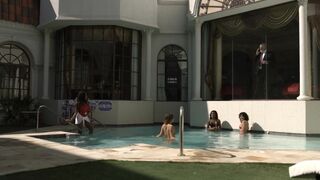 Jillian Tremaine, Diora Baird, Danielle C. Ryan - Night Train (2023) sexy scenes