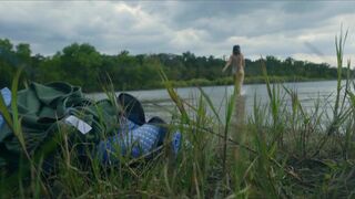 Mallory Hargrove - Bull Shark (2022) Topless Scene