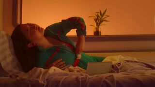 Lana Condor nude - Moonshot (2022)