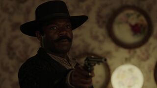 Interrupted Sex Scene Sarah Villegas Naked  - Lawmen Bass Reeves (2023)