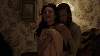 Interrupted Sex Scene Sarah Villegas Naked  - Lawmen Bass Reeves (2023)