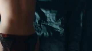 Lena Meckel sexy - Friedliche Weihnachten (2022) Hot Actress. Censored Blowjob movie scene