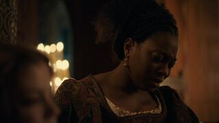 Charlotte Hope â The Spanish Princess s02e07 (2020) actress boobs scene