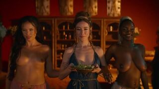 Charlotte Vega hot, Alix Villaret nude, Maddy Ambus sexy, Wanda Banda nude - Utopia (2024)