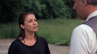 Hannelore Elsner naked. Underwater Nude in the pool scene. Berlinger (1975)