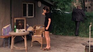 Hannelore Elsner naked. Underwater Nude in the pool scene. Berlinger (1975)