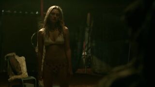 Phoebe Tonkin nude - Kid Snow (2024) Striptease scene in the movie