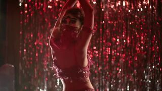 Phoebe Tonkin nude - Kid Snow (2024) Striptease scene in the movie