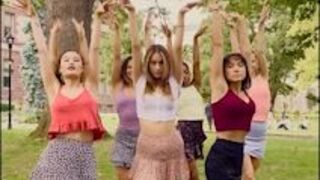 The Bouncing Boobs scene from TV Show - Overcompensating (2025)