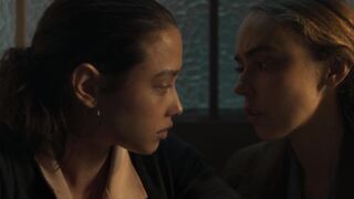 Laia Fontan, Natalia Azahara nude, hot lesbian and thriller scene- Last Stop Rocafort St. (2024)