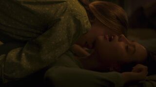 Laia Fontan, Natalia Azahara nude, hot lesbian and thriller scene- Last Stop Rocafort St. (2024)